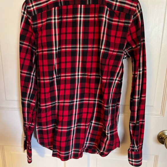 Lauren by Ralph Lauren red plaid XS blouse - Picture 6 of 6